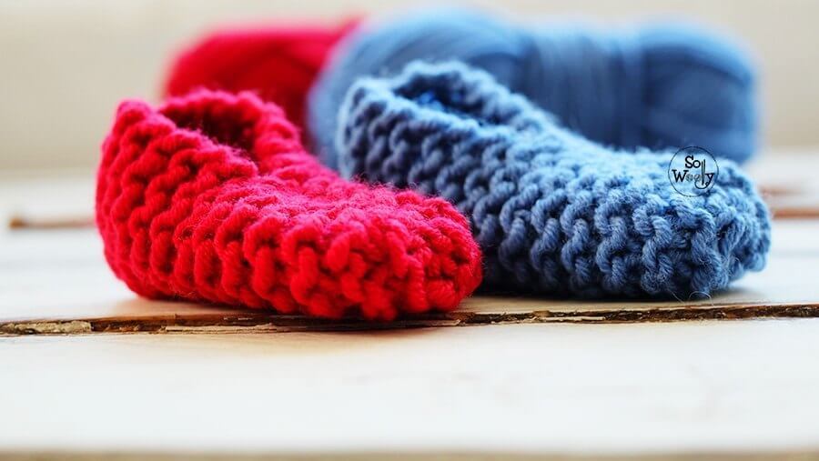 Baby booties knitting patterns for absolute beginners