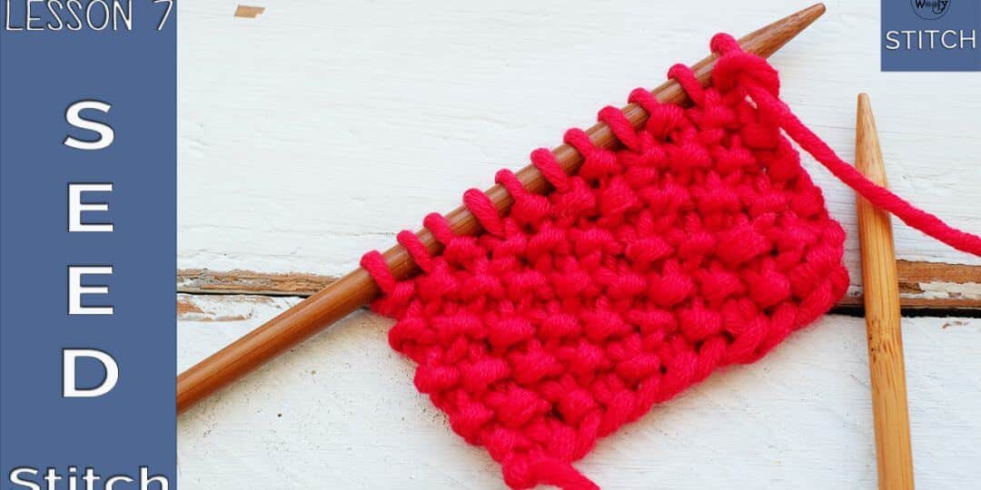 How to knit the Seed stitch So Woolly Lesson 7