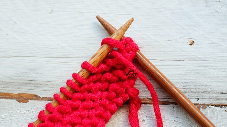 Purl stitch Free Online Knitting Course