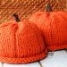 how to knit pumpkin baby hat free pattern tutorial