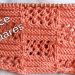 How to knit the Lace Squares stitch for spring wraps scarves