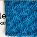 How to knit the Little Checks stitch for beginners