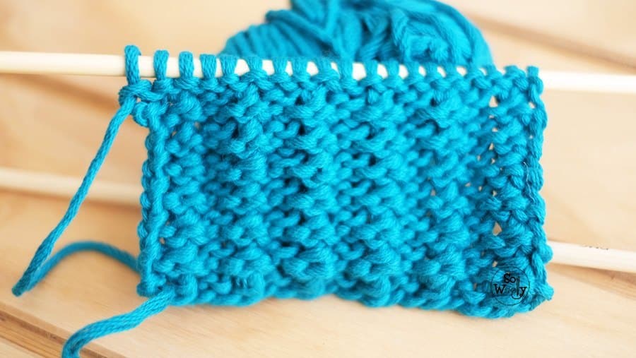 Textured Stockinette Knitting Stitch Pattern A Style That