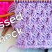 How to knit the Crossed Check stitch knitting pattern step by step