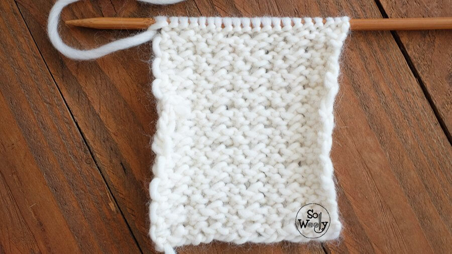 Crossing stitches without cable needle