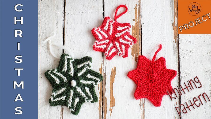 How To Knit A Twinkle Twinkle Christmas Star Step By Step