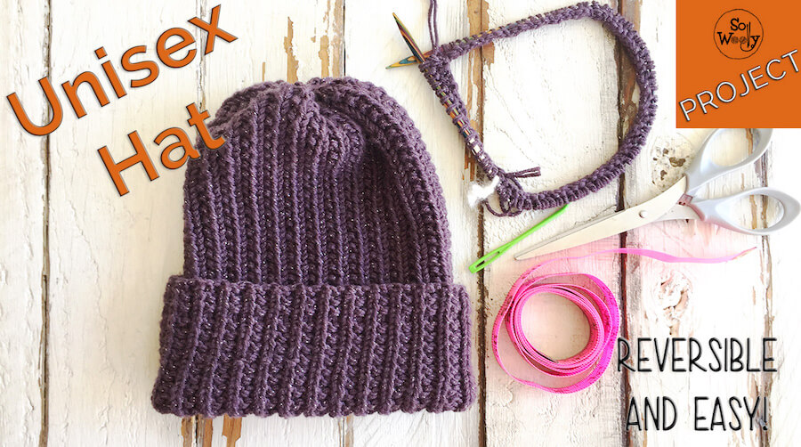 Easy Unisex Hat knitting pattern