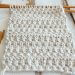 Striped Moss stitch knitting pattern and video tutorial