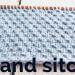 Sand stitch knitting pattern