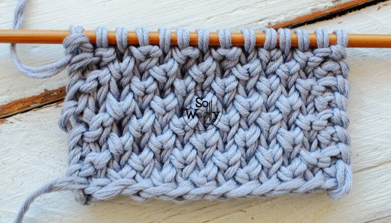 Pearl Brioche stitch: An introduction to Brioche knitting