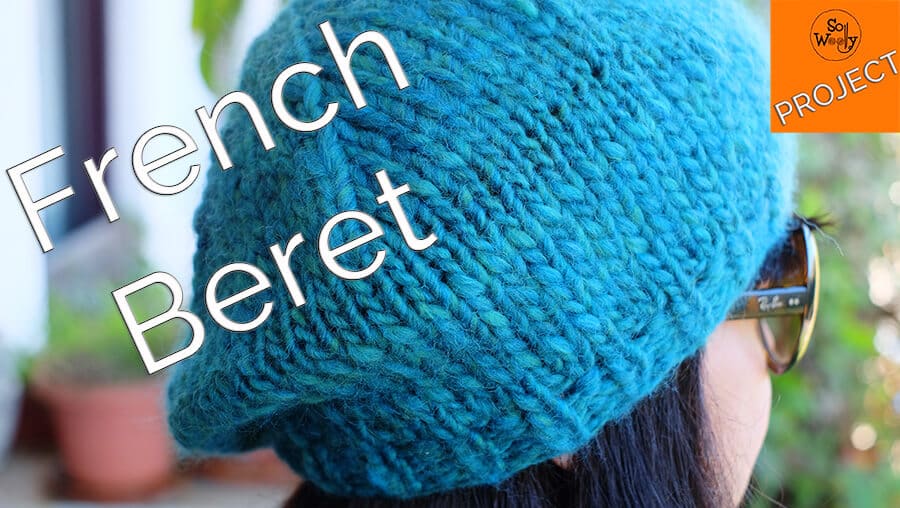 Ladies beret knitting clearance pattern