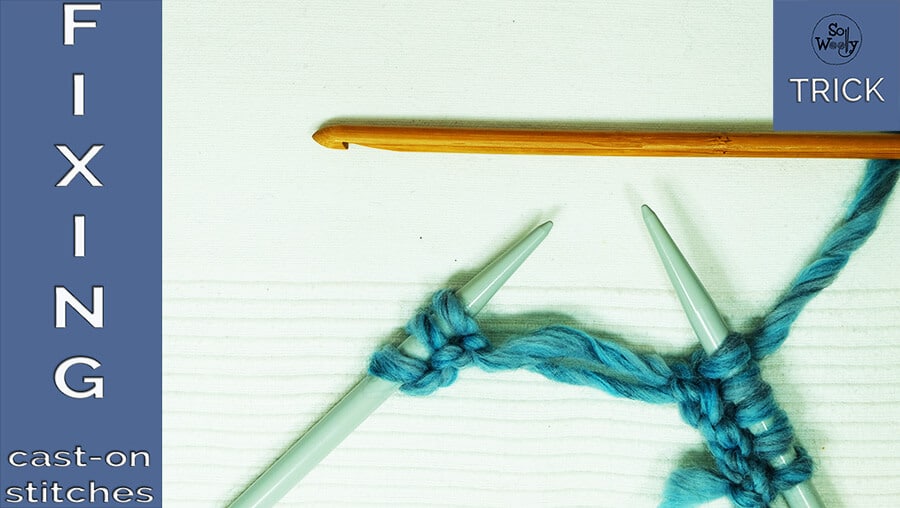 How to fix a dropped stitch in knitting - Easy method for beginners