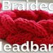 How to knit a braided headband for beginners step by step