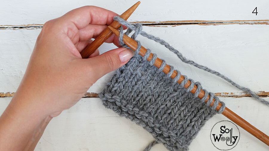 Stockinette stitch only knitting
