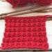 My version of Waffle knitting stitch So Woolly