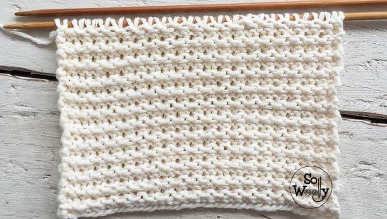 How To Knit The Basket Stitch: Chunky And Cozy - So Woolly 