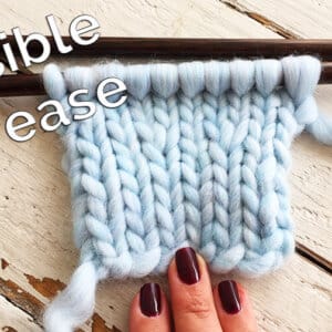 A version of the Waffle stitch knitting pattern ideal for beginners ...