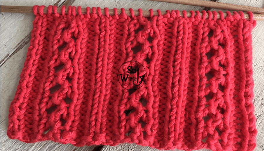 Easy Zig-Zag Lace stitch for beginners