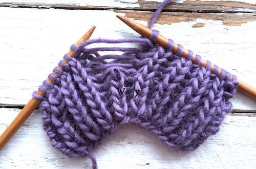 Fixing mistakes when knitting Fisherman's Rib stitch