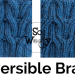 How to knit reversible braids Wishbone stitch pattern