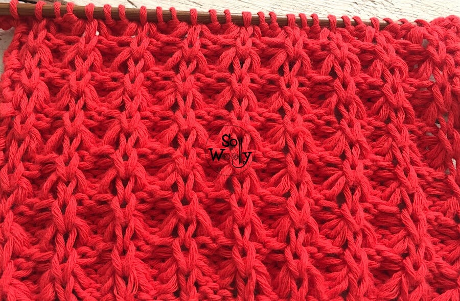 How to knit the Scrunchy Stitch: A pattern that doesn't curl