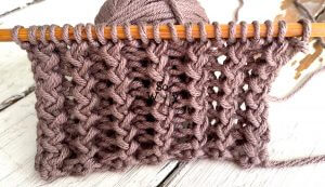 How to knit the Rickrack Rib stitch