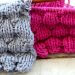 Puffy stitch knitting pattern
