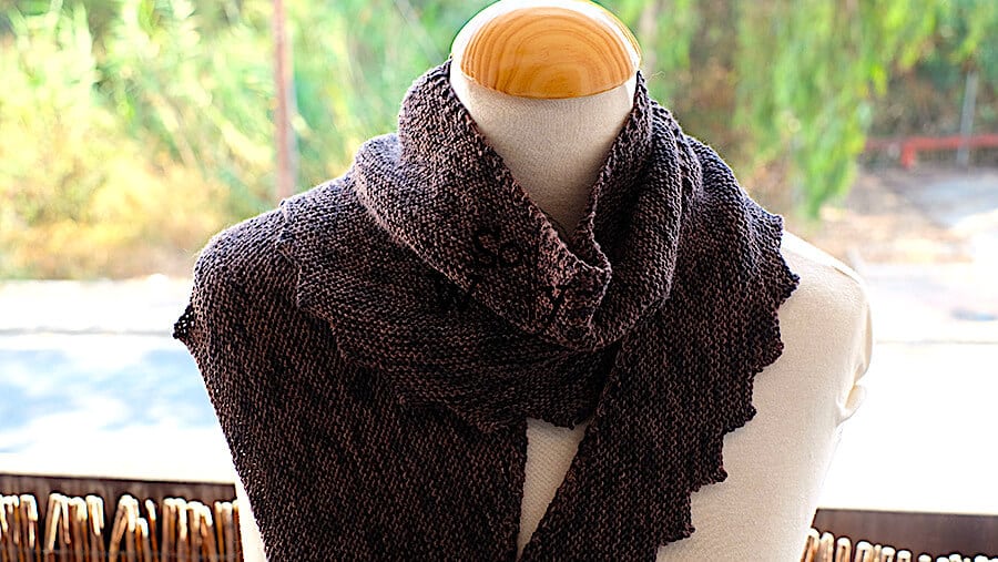 Variegated Shawls with Free Knitting Patterns - Knit'n Wool