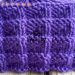 How to knit the Pennant stitch pattern