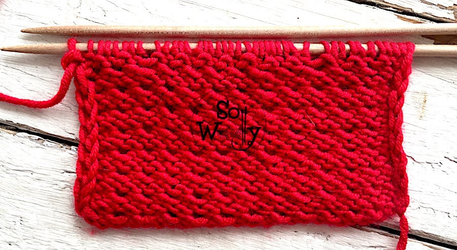 Twisted Rib Stitch Tutorial