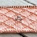 How to knit the Diamond Brocade stitch pattern step by step