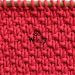 How to knit the Alternating Dot stitch in four rows