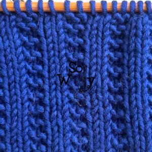 Knit Eyelet Rows How to knit the Eyelet rows stitch pattern (no purling!)