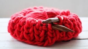 How to knit the Fisherman's Rib stitch in the round