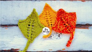 How to knit Autumn Leaves Maple pattern