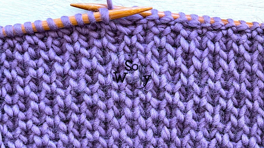 Broken Brioche Rib knitting pattern and video tutorial. So Woolly.