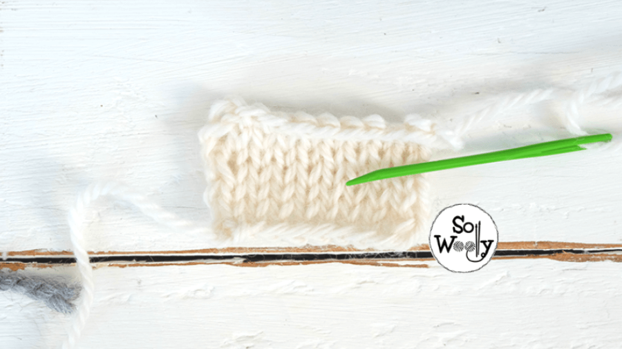 How to bind-off without using knitting needles. So Woolly.