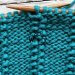 How to knit the Fancy Moss stitch Rib