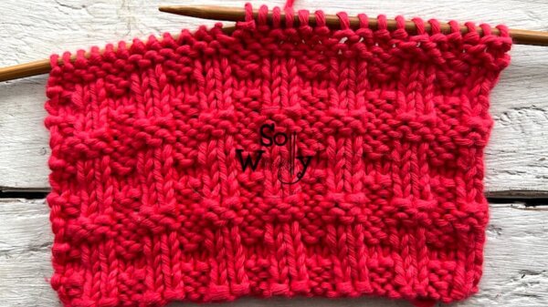 How to knit the Tweed stitch with knits and purls only!