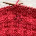 How to knit the Harris Tweed stitch pattern