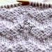 How to knit the Waved Welt stitch pattern
