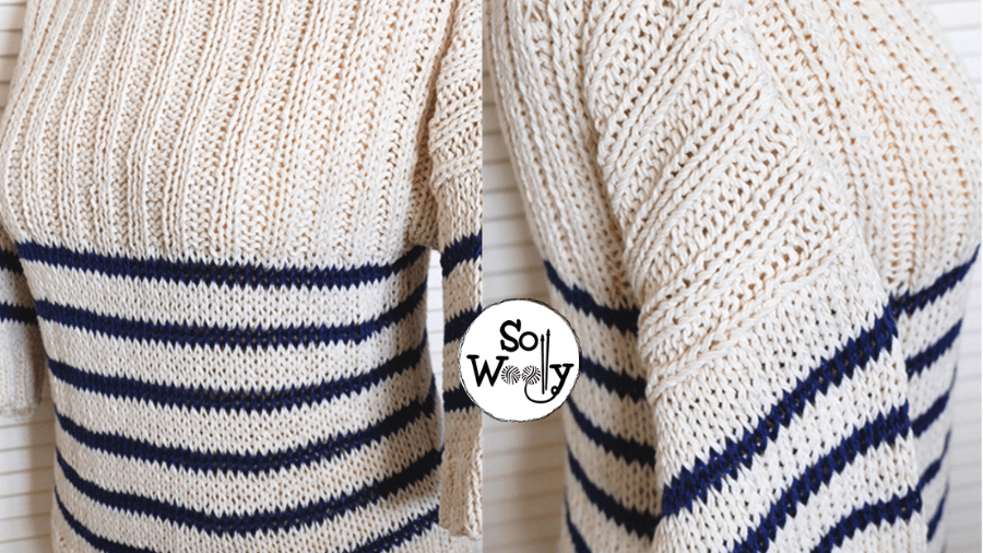 How to knit a sweater for beginners (made to measure). So Woolly.