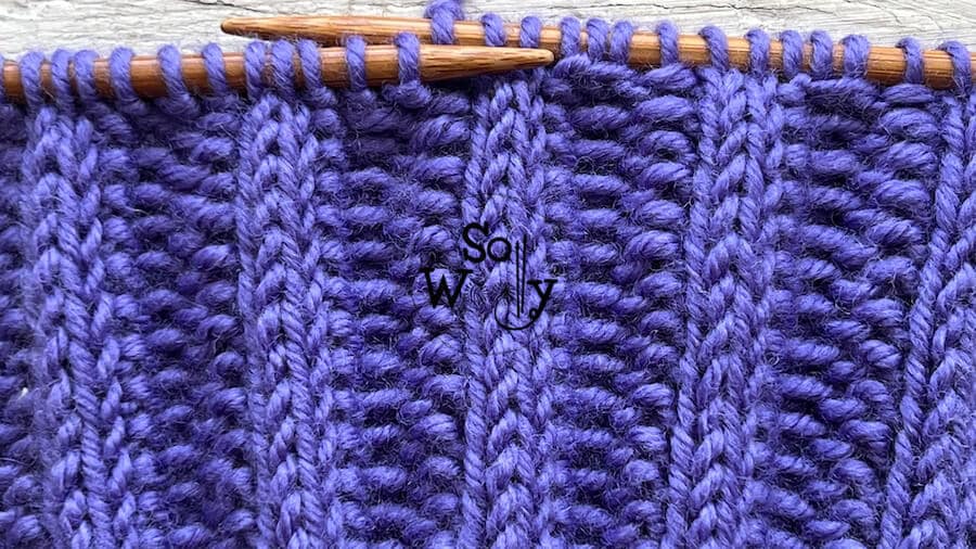 1x1 Flat Knit Rib