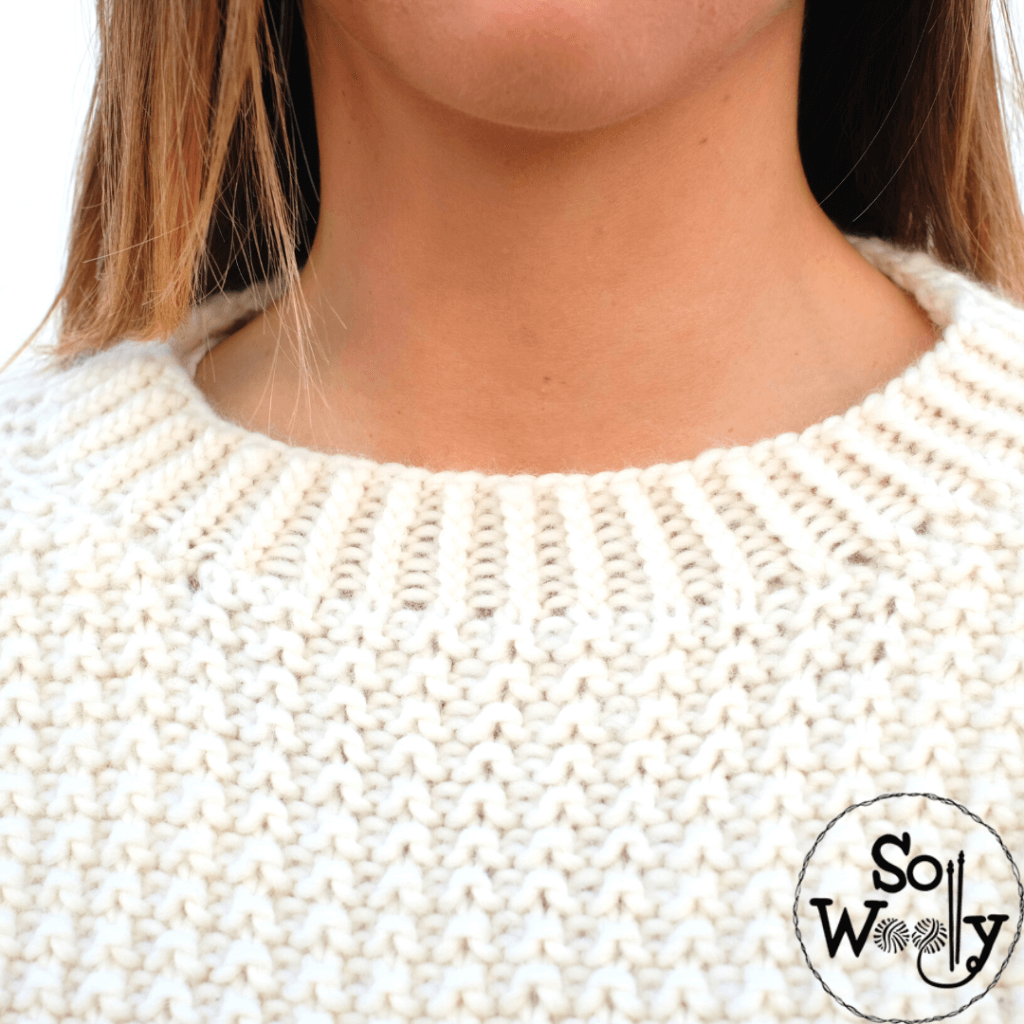 How to knit a Sweater, step by step. Easy pattern and video tutorial. So Woolly.