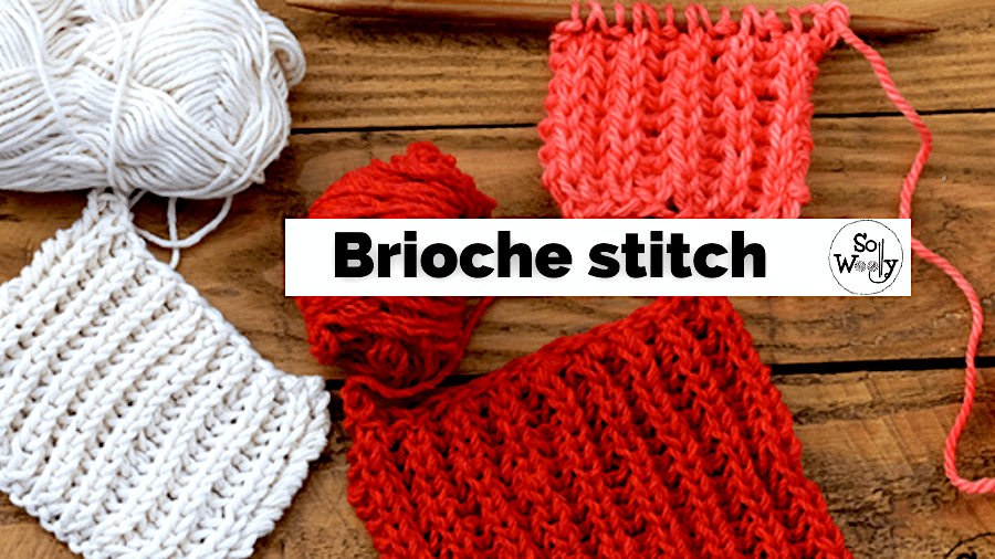 How to knit the Brioche stitch pattern