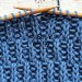 How to knit the Rambler stitch pattern