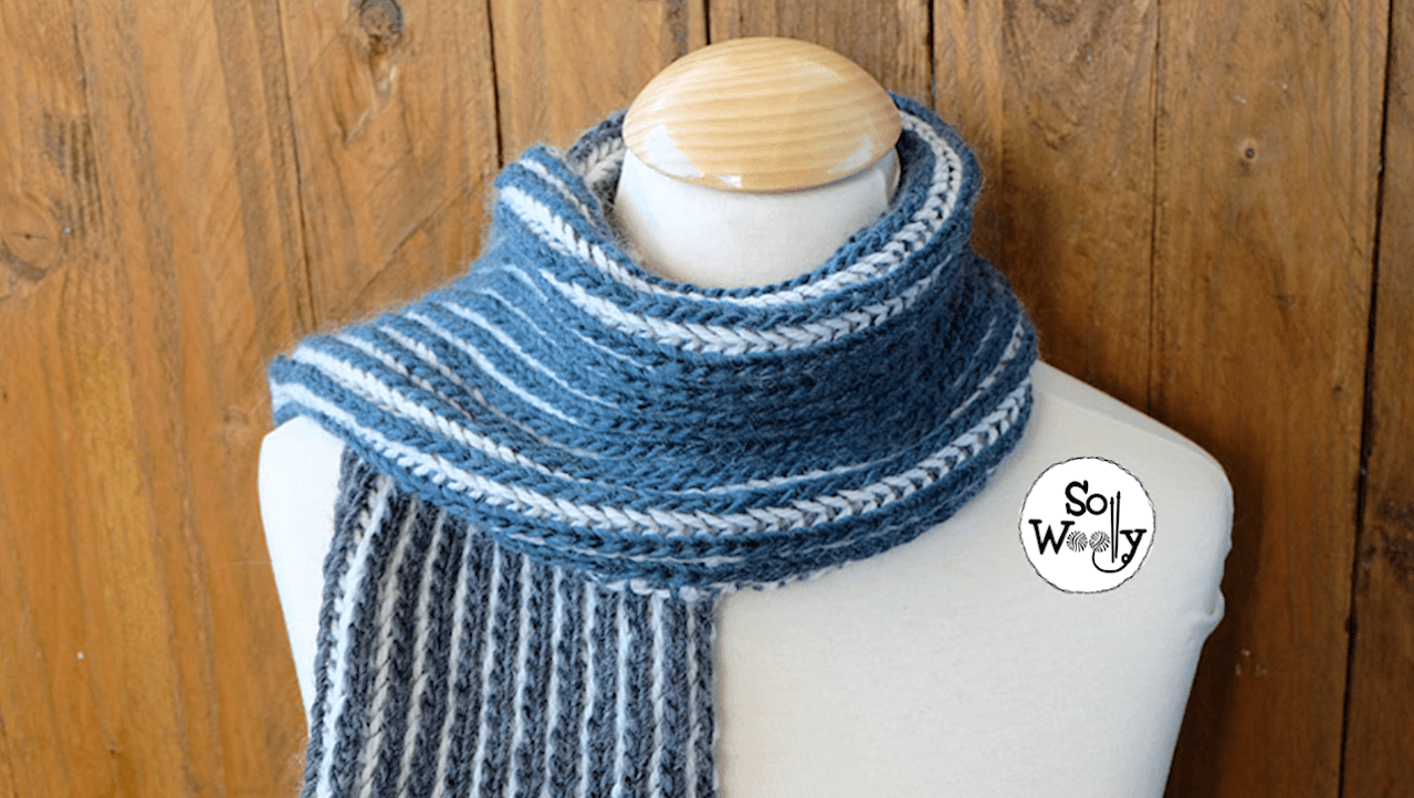 Does anyone know a Pattern for a Measuring Tape scarf like this one? : r/ knitting