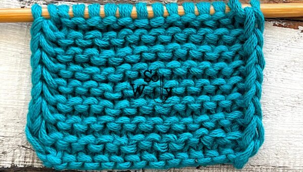 How to knit the most beautiful chained edges (technique)