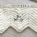 How to knit the One-row repeat Chevron stitch pattern