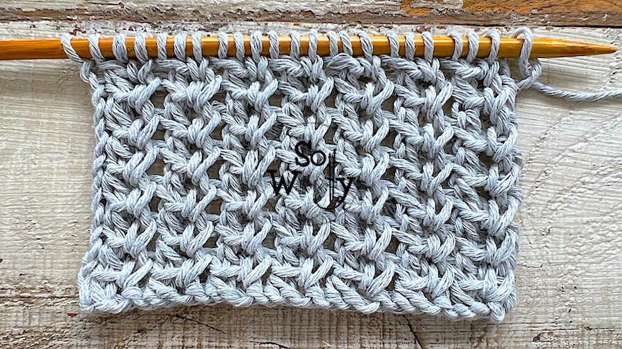 How to knit one of the most gorgeous lace stitches I've seen